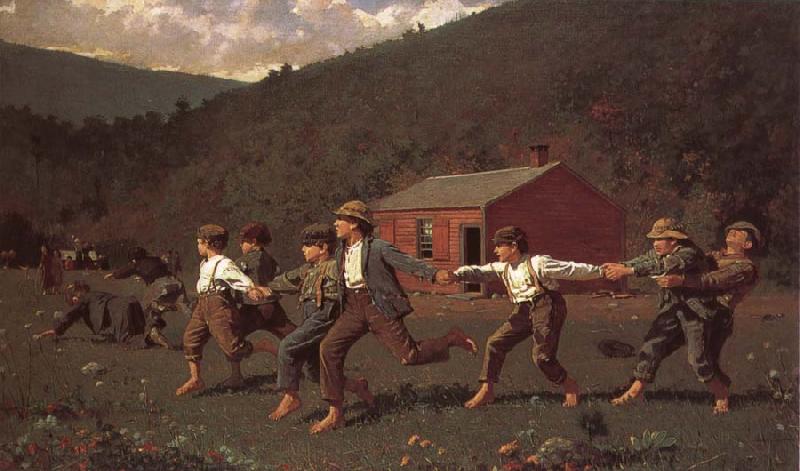 Winslow Homer Play game Germany oil painting art